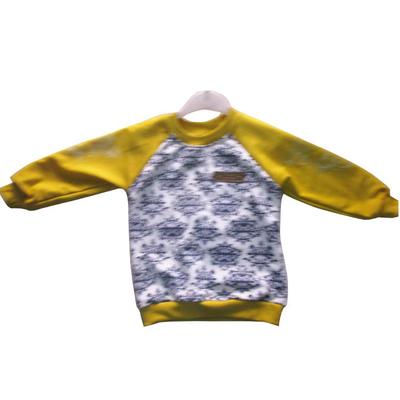 供應(yīng)侯慶內(nèi)衣-兒童服裝批發(fā) 廠家直銷小童黃色運動衫 現(xiàn)貨批發(fā)零售圖片_高清圖_細節(jié)圖-安陽縣柏莊市場侯慶內(nèi)衣批發(fā)部 -